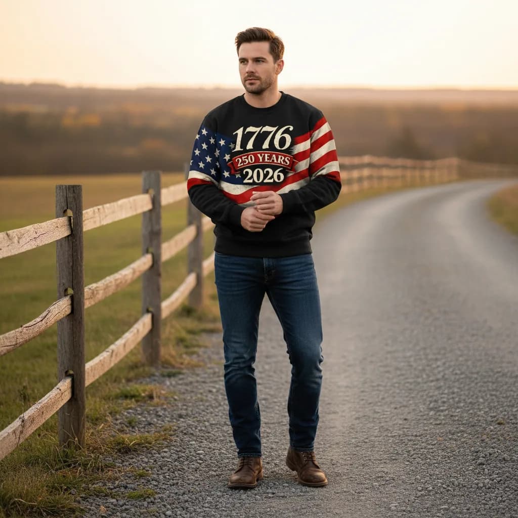 Founders 1776 Crewneck lifestyle image